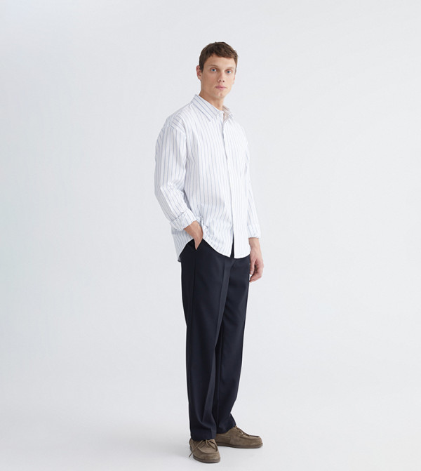 LC Waikiki Casual Shirts - White Long Sleeves