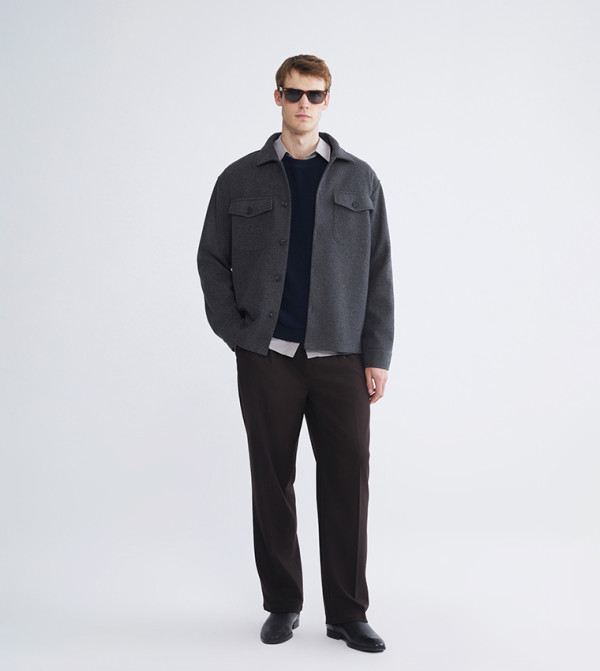LC Waikiki Jackets & Coats - Grey Casual Jackets