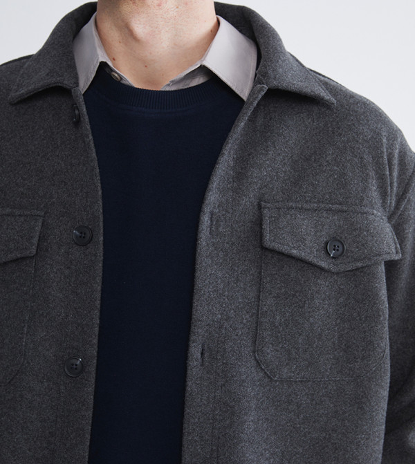 LC Waikiki Jackets & Coats - Grey Casual Jackets