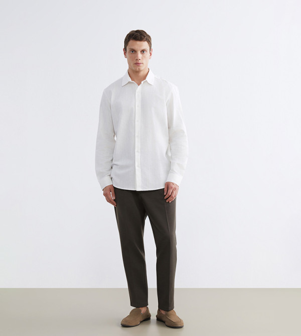 اٍل سي واي كيكي  ملابس - بيج Long Sleeves