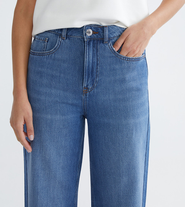LC Waikiki Clothing - Blue Wide Leg Jeans