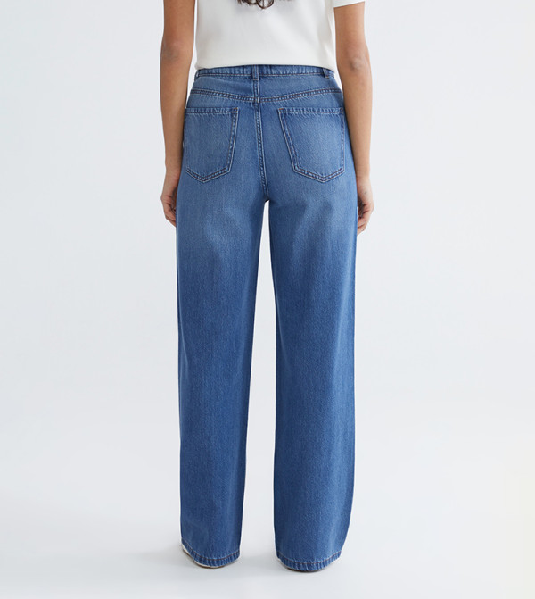 LC Waikiki Clothing - Blue Wide Leg Jeans
