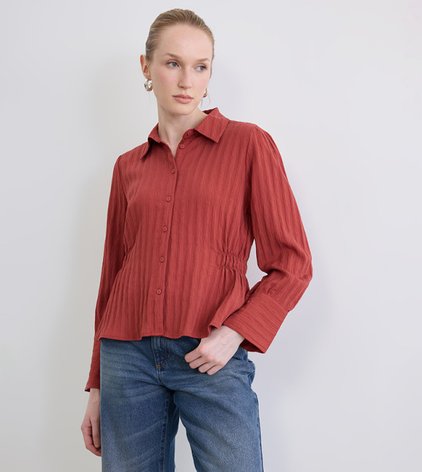 LC Waikiki  Tops - Red Shirts
