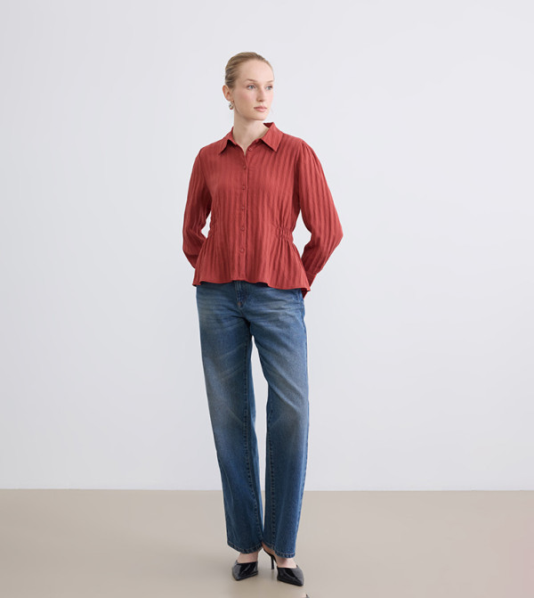 LC Waikiki  Tops - Red Shirts