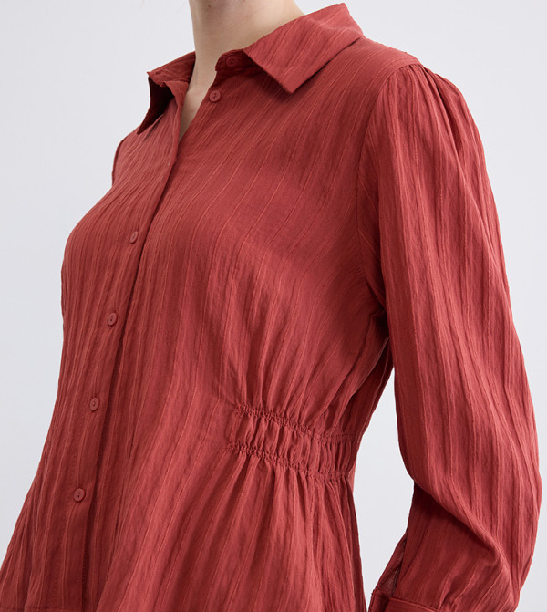 LC Waikiki  Tops - Red Shirts