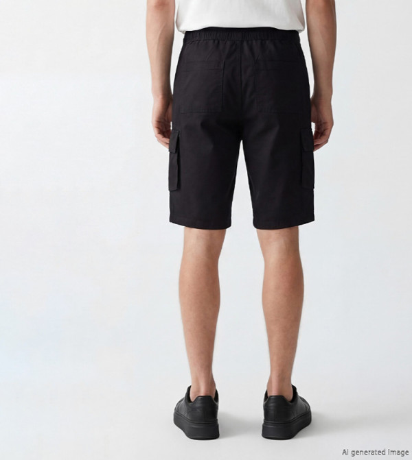 اٍل سي واي كيكي  شورت كارجو - سراويل كارجو - أسود Cargo Shorts