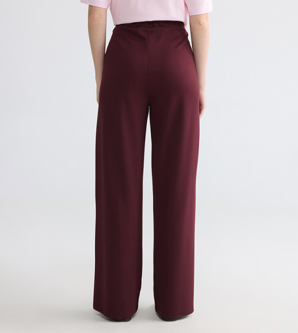 LC Waikiki  Pants & Leggings - Burgundy Sweatpants