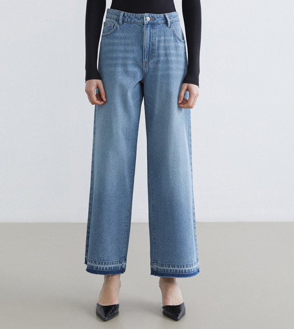 LC Waikiki  Jeans - Indigo Wide Leg Jeans