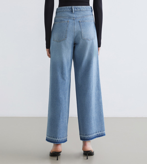 LC Waikiki  Jeans - Indigo Wide Leg Jeans