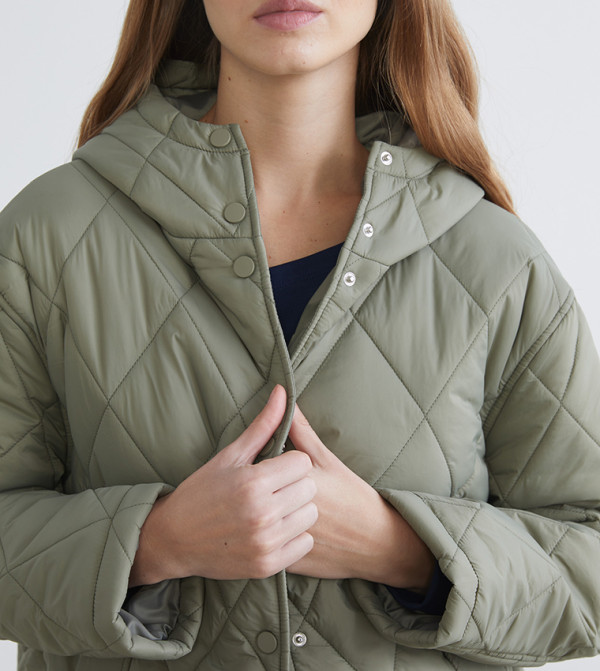 LC Waikiki  Clothing - LIGHT KHAKI Puffer & Quilted Jackets