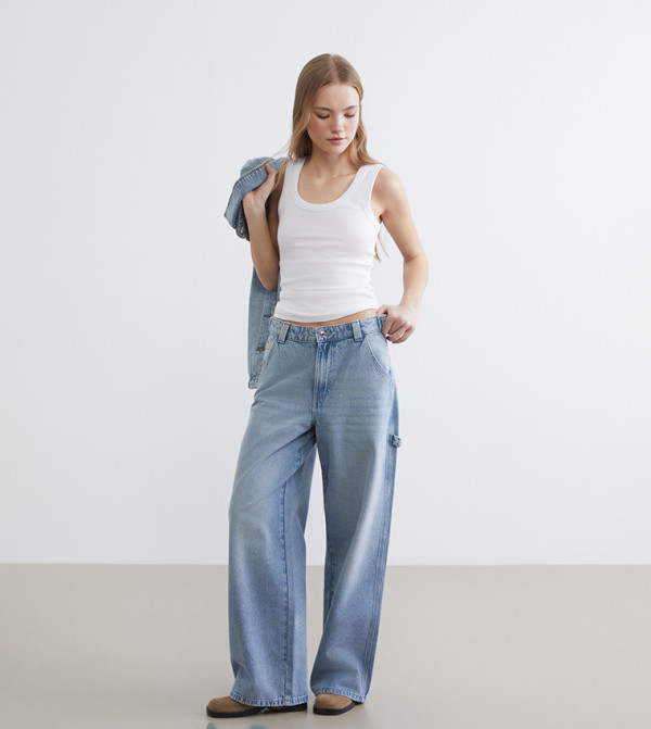 LC Waikiki  - Blue Straight Jeans