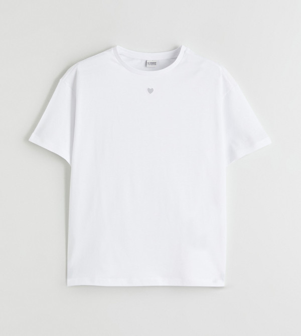 LC Waikiki  T-Shirts - White T-shirts
