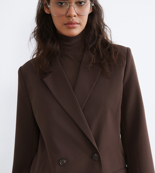 LC Waikiki  Jackets & Coats - Brown Blazers