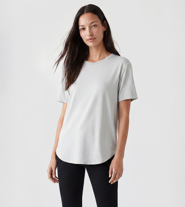 اٍل سي واي كيكي اٍل سي واي كيكي - LIGHT GREY Short Sleeve T-Shirts