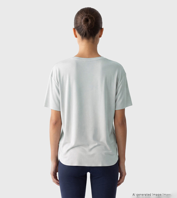 اٍل سي واي كيكي اٍل سي واي كيكي - LIGHT GREY Short Sleeve T-Shirts