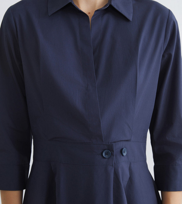 اٍل سي واي كيكي اٍل سي واي كيكي - كحلي Midi Dresses