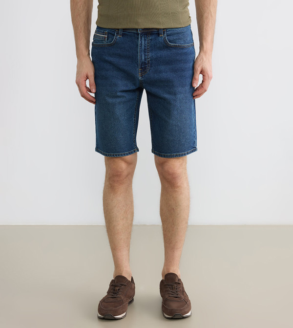 اٍل سي واي كيكي شورتات - أزرق Denim shorts