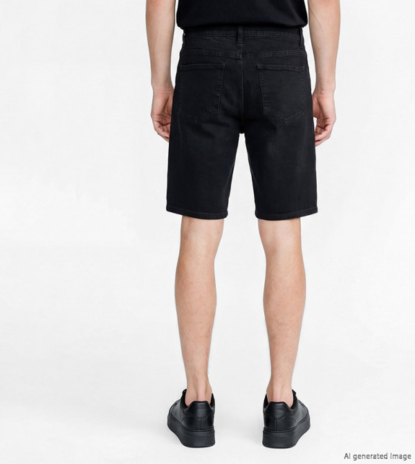 LC Waikiki  Denim Shorts - BLACK Denim shorts