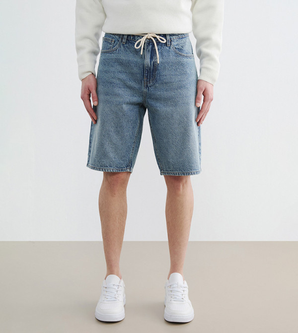 LC Waikiki  Denim Shorts - Indigo Denim shorts