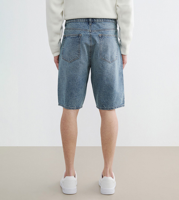 LC Waikiki  Denim Shorts - Indigo Denim shorts