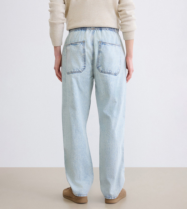 اٍل سي واي كيكي  بناطيل جينز - أزرق Relaxed Jeans