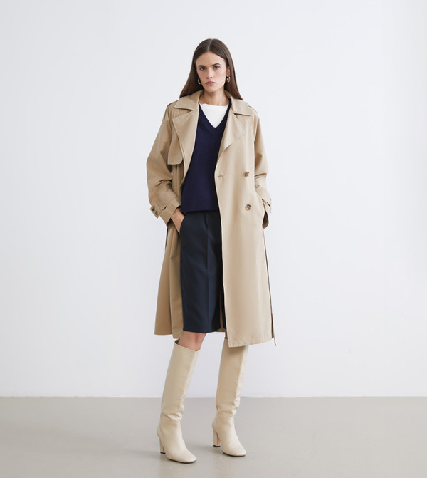 LC Waikiki  Jackets & Coats - Beige Casual Jackets