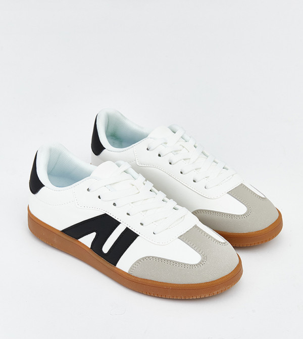 LC Waikiki  Shoes - White Low Top