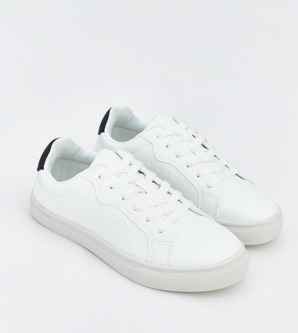LC Waikiki  Shoes - White Low Top