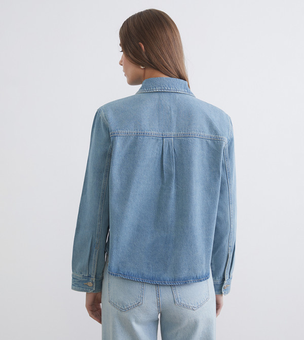 LC Waikiki  Jackets & Coats - Blue Denim Jackets