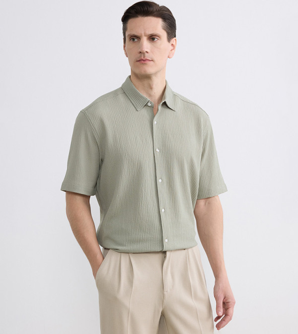 LC Waikiki LC Waikiki - Green Short Sleeves