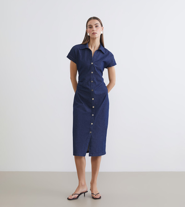 LC Waikiki  Clothing - Blue Shirt & T-Shirt Dresses