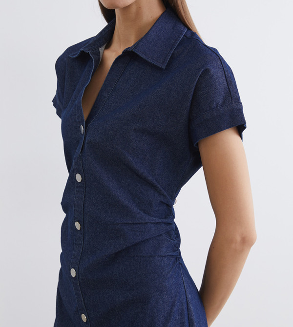 LC Waikiki  Clothing - Blue Shirt & T-Shirt Dresses