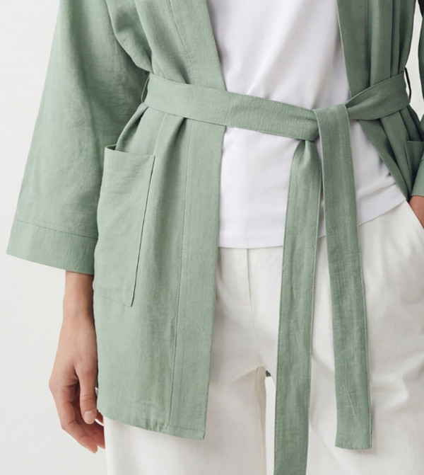 LC Waikiki  Kimonos - Green Kimonos