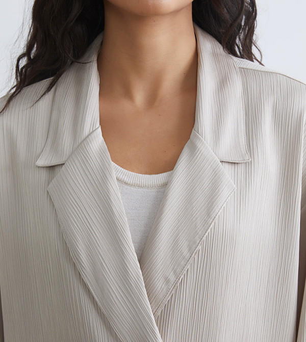 LC Waikiki Blazers - Beige Mini Dresses