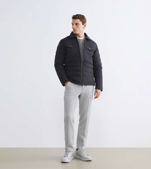 LC Waikiki  Jackets & Coats - Grey Puffer Jackets