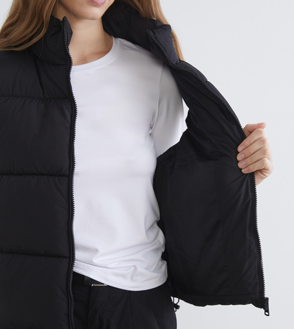 LC Waikiki  Puffer & Quilted Jackets - BLACK Puffer & Quilted Jackets