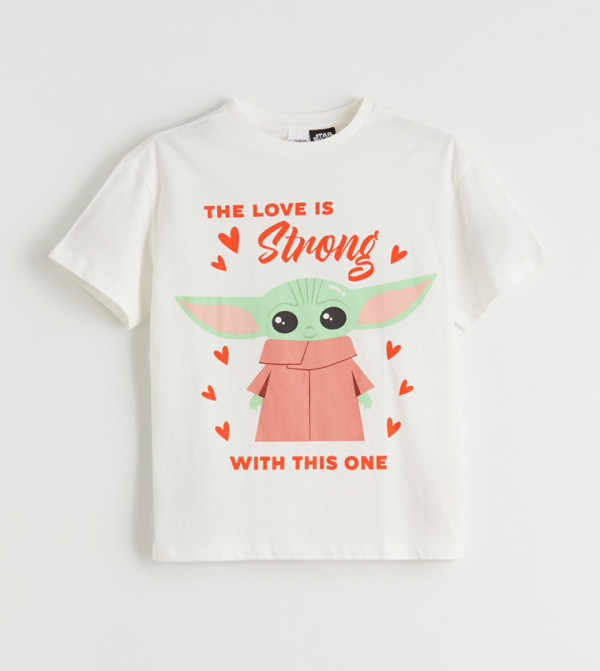 LC Waikiki star wars - Cream T-shirts