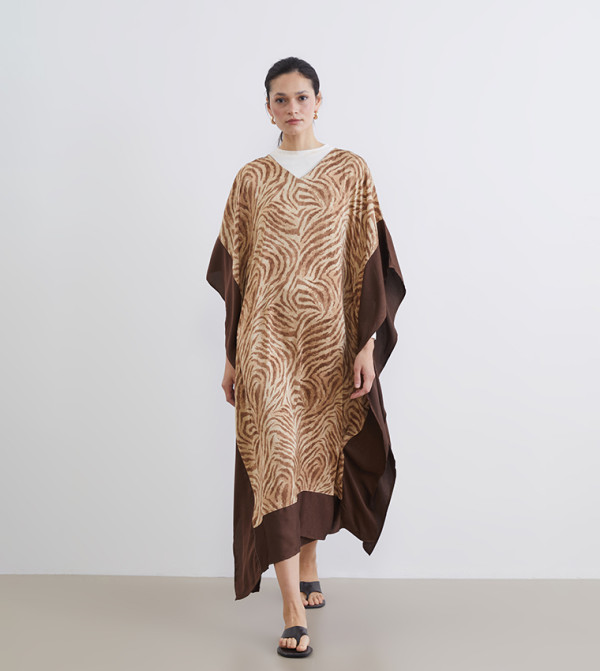 اٍل سي واي كيكي  kaftan-dresses-w - متعدد Midi Dresses
