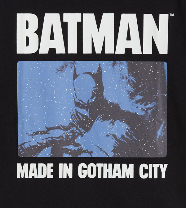 LC Waikiki  batman - Black T-shirts