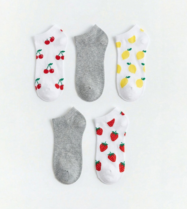 LC Waikiki  Ankle Length Socks - White Ankle Length Socks