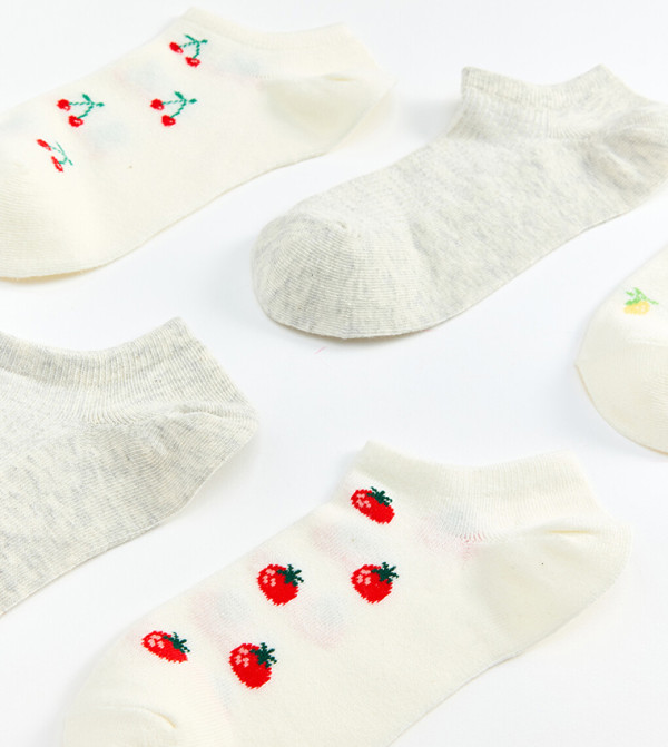 LC Waikiki  Ankle Length Socks - White Ankle Length Socks