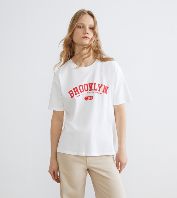 اٍل سي واي كيكي  ملابس - أبيض  Short Sleeve T-Shirts