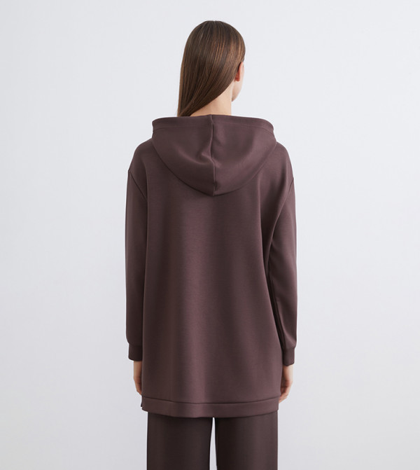 LC Waikiki  Hoodies - Brown Hoodies