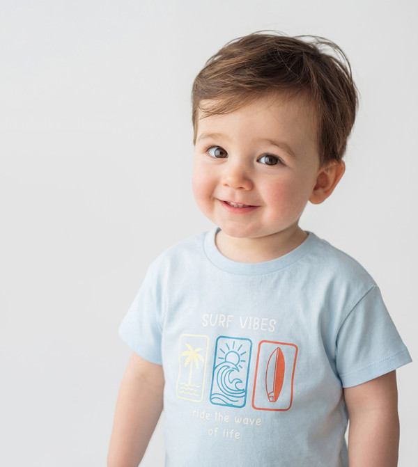 LC Waikiki  T-Shirts - Blue T-Shirts