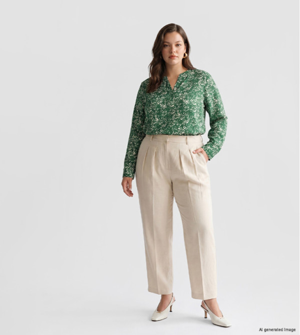 LC Waikiki  Casual Tops - Green Casual Tops