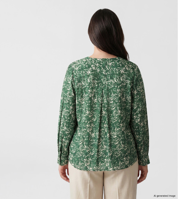 LC Waikiki  Casual Tops - Green Casual Tops