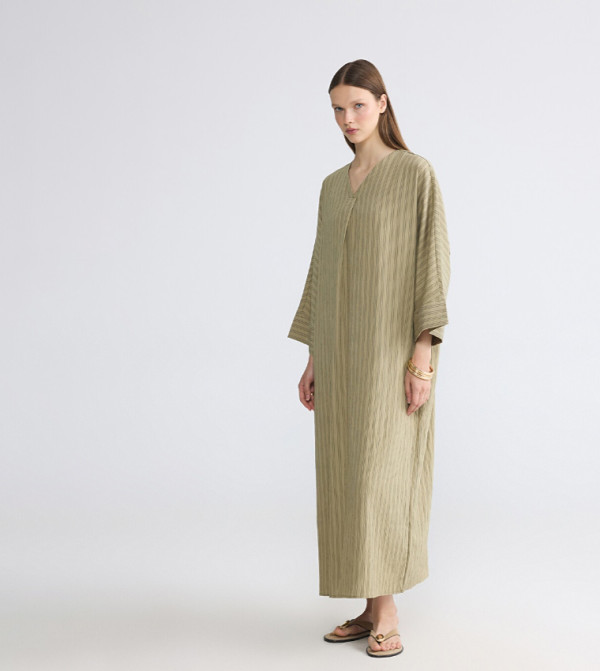 اٍل سي واي كيكي  ملابس محتشمة - زيتي  modestwear