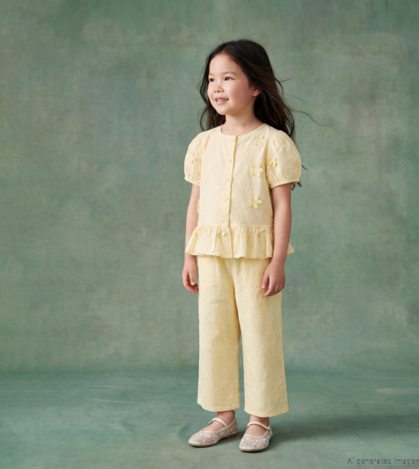 LC Waikiki LC Waikiki - Yellow Tops & Pants