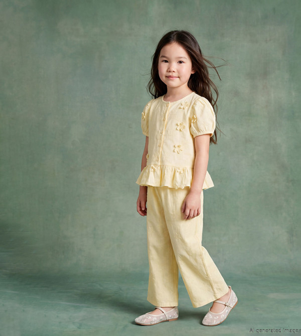 LC Waikiki LC Waikiki - Yellow Tops & Pants