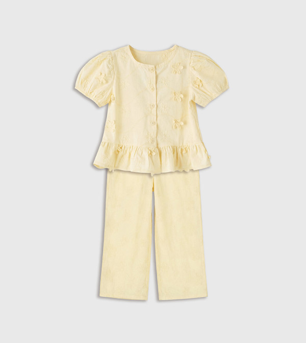 LC Waikiki LC Waikiki - Yellow Tops & Pants